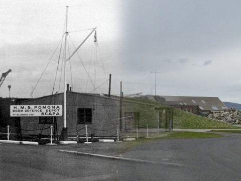 Then and Now - Hoy at War: A Photographic Journey - Hoy Orkney